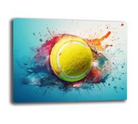 Quadro Moderno PADEL PALLINA TENNIS Street Art Quadri moderni soggiorno da Parete XXL grande Stampa su tela Canvas Decorazione Murale muro Arredo Camera da letto Cucina (4, 30x40 cm)