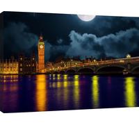 Quadro moderno stampa su tela canvas foto WESTMINSTER BRIDGE arte casa LONDRA