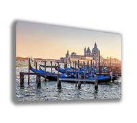 Quadro Moderno VENEZIA gondola san marco città Stampa su Tela Canvas in HD Quadri Moderni printerland.it (30x50 cm)