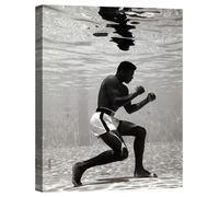 quadro Muhammad Ali Stampa su tela Canvas effetto dipinto