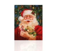 Quadro Natalizio Babbo Natale Quadro decorativo arredo salotto Quadro moderno