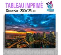 Quadro New York Skyline Art Deco Murale Parigi Londra - NY-24