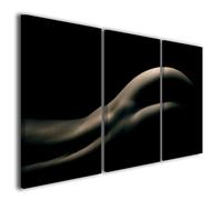 Quadro nudo donna su tela Female body stampa moderna sexy poster arte arredo