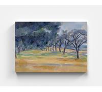 Quadro Paul Cézanne The Allée Haus colorato casa arte quadro su tela...