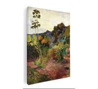 Quadro - Paul Gauguin - Paesaggio a Martinica - Telaio in legno Arredo Casa