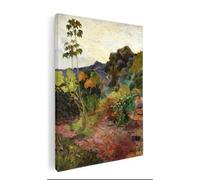 Quadro - Paul Gauguin - Paesaggio a Martinica - Telaio in legno Arredo Casa