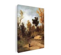 Quadro - Paul Gauguin - Sentiero Boscoso - Telaio in legno Arredo Casa