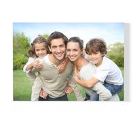 Quadro Personalizzato con Foto - Foto su Tela Personalizzata di Alta Qualità - Idea Regalo Unica - Telaio Incluso - Quadri Moderni Pronti da Appendere - Cornice in Legno - Made in Italy (20 x 20)