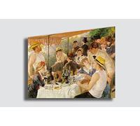 Quadro PIERRE AUGUSTE RENOIR La colazione dei canottieri - RIPRODUZIONE STAMPA SU TELA Quadri Moderni Moderno Arte Astratto Cucina Soggiorno Camera da letto printerland.it (50x70 cm)