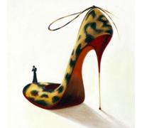 Quadro-Plexiglass - Inna Panasenko: Highheels - Wild Passion 30x30 CM