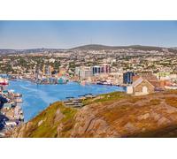 Quadro poster 60 x 40 cm: panorama di San Giovanni e Terranova, San Giovanni, Terranova e Labrador, Canada. (127529944)