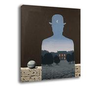 Quadro RENè MAGRITTE Origine RIPRODUZIONE STAMPA SU TELA Quadri Moderni Moderno Arte Astratto Cucina Soggiorno Camera da letto printerland.it (40x50 cm)