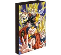Quadro Retroilluminato Dragon Ball Z Goku Super Saiyan