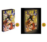 Quadro Retroilluminato LED Dragon Ball Z Goku Super Saiyan