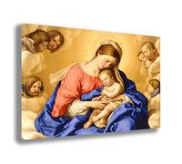 Quadro SACRA FAMIGLIA 50x70 cm gesù madonna - RIPRODUZIONE STAMPA SU TELA Quadri Moderni Moderno Arte Astratto Cucina Soggiorno Camera da letto