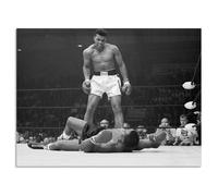 quadro stampa su pannello in legno mdf - quadri famosi museo - Muhammad Ali