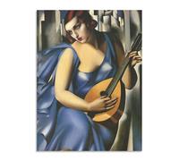 quadro stampa su pannello in legno mdf - quadri famosi museo Tamara de Lempicka