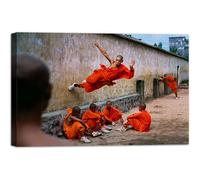 Quadro Stampa su Tela con Telaio in Legno steve mccurry CHINA