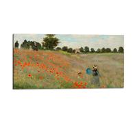 Quadro stampa su tela con vernice effetto dipinto - claude monet