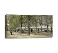 Quadro stampa su tela con vernice effetto dipinto - claude monet