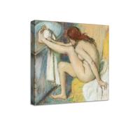Quadro stampa su tela con vernice effetto dipinto - edgar degas