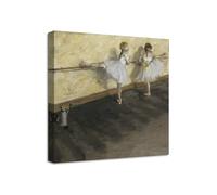 Quadro stampa su tela con vernice effetto dipinto - edgar degas