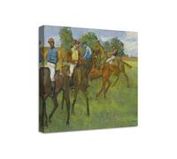 Quadro stampa su tela con vernice effetto dipinto - edgar degas