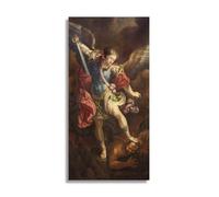 Quadro stampa su tela con vernice effetto dipinto - guido reni
