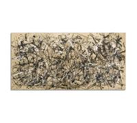 Quadro stampa su tela con vernice effetto dipinto - Jackson Pollock
