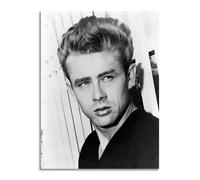 Quadro stampa su tela con vernice effetto dipinto - James Dean
