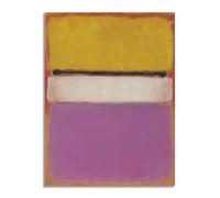 Quadro stampa su tela con vernice effetto dipinto - Mark Rothko