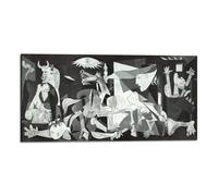 Quadro stampa su tela con vernice effetto dipinto - pablo picasso Guernica