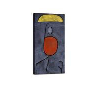 Quadro stampa su tela con vernice effetto dipinto - paul klee