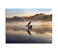 Quadro stampa su tela con vernice effetto dipinto - Steve McCurry