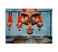 Quadro stampa su tela con vernice effetto dipinto - Steve McCurry