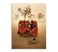 Quadro stampa su tela con vernice effetto dipinto - Steve McCurry