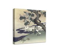 Quadro stampa su tela con vernice effetto dipinto - x