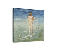 Quadro stampa su tela con vernice effetto dipinto - x