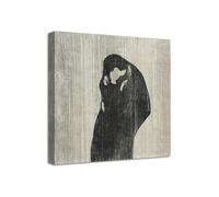 Quadro stampa su tela con vernice effetto dipinto - x