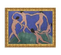 Quadro stampa su tela effetto dipinto con cornice in legno oro - Henri Matisse