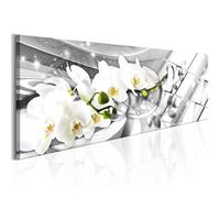 Quadro su acrilico vetro stampa quadro Astratto Fiori b-B-0144-k-b