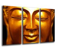 Quadro Su Legno, Buddha, Buddha, Rilassamento, Zen, Meditazione, Rilassamento, 97 x 62cm, Stampa in qualita fotografica. Ref. 26064