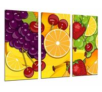 Quadro su Legno, Composizione Frutta, Decorazione Frutería y Cocina, 97 x 62cm, Stampa in qualita Fotografica. Ref. 26900