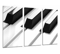 Quadro su Legno, Tasti del Pianoforte, 97 x 62cm, Stampa in qualita Fotografica. Ref. 26746