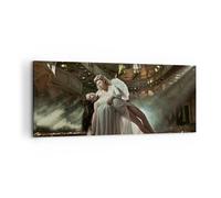 Quadro su Tela 100x40cm Angeli donna teatro opera Stampe Immagini Quadri Murale