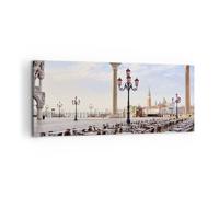 Quadro su Tela 100x40cm Architettura Città Venezia Stampe Immagini Quadri Murale