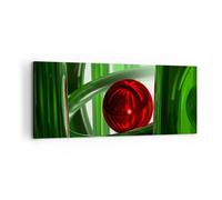 Quadro su Tela 100x40cm Computer grafica 3d moderno composizione Stampe Murale