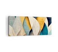 Quadro su Tela 100x40cm Stampe da Parete Astrazione Pezzo Consumati Grandi Decorazione Murale Camera da Letto Cucina 1 pezzo Quadri Moderni Soggiorno Grafica Immagini Wall Art Canvas AB100x40-5621