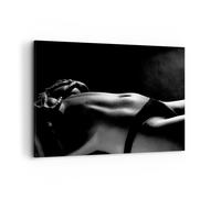 Quadro su Tela 100x70cm Anatomia donna nudo Stampe Immagini Quadri Murale