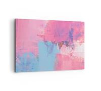 Quadro su Tela 100x70cm Astrazione Minimalismo Pezzo Stampe Immagini Murale